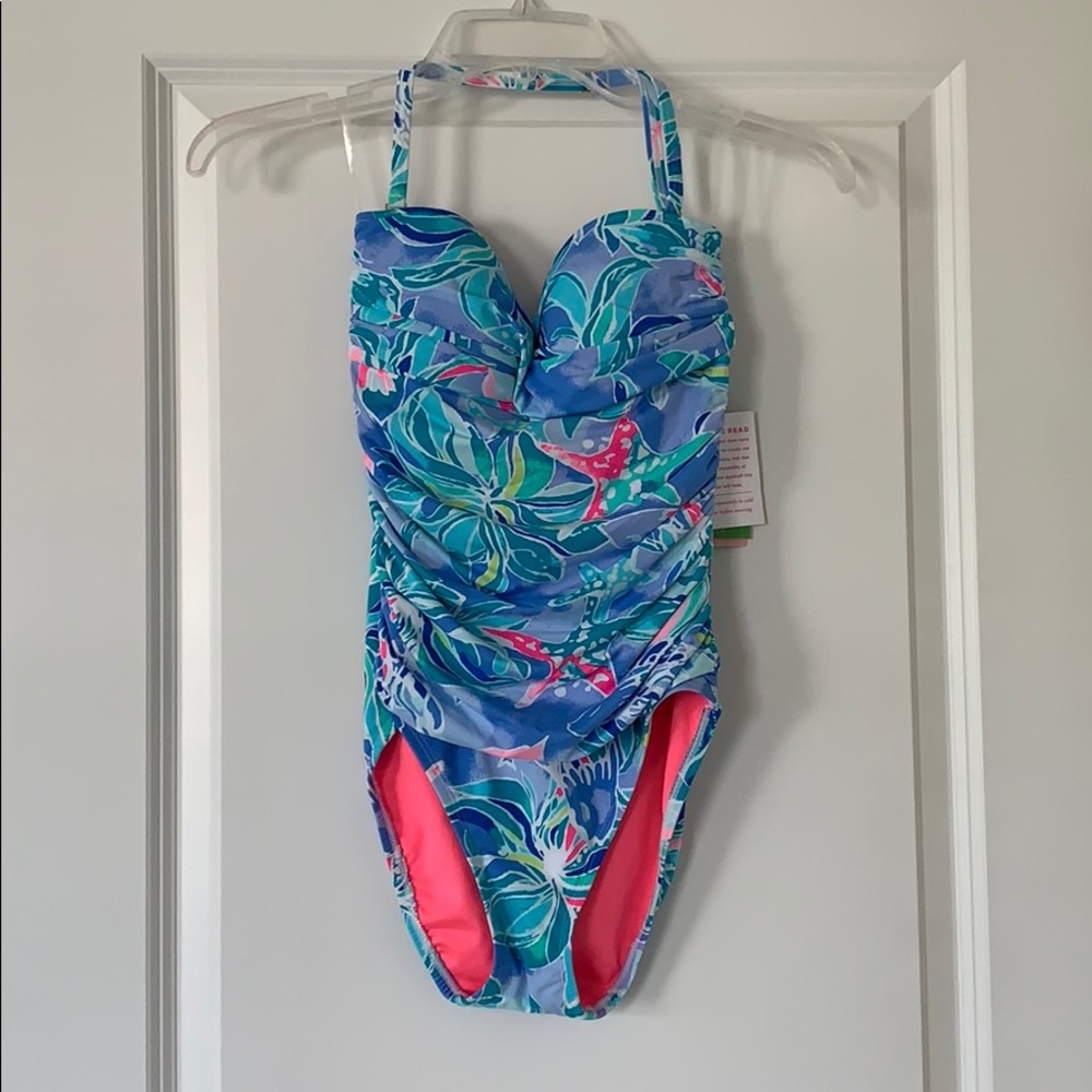 NWT Lilly Pulitzer “Flamenco One-Piece”- Size 0